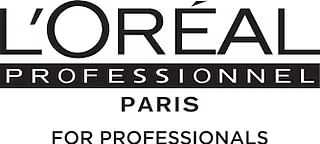 L'Oréal Professionnel logo with tagline "For Professionals" and "Paris.